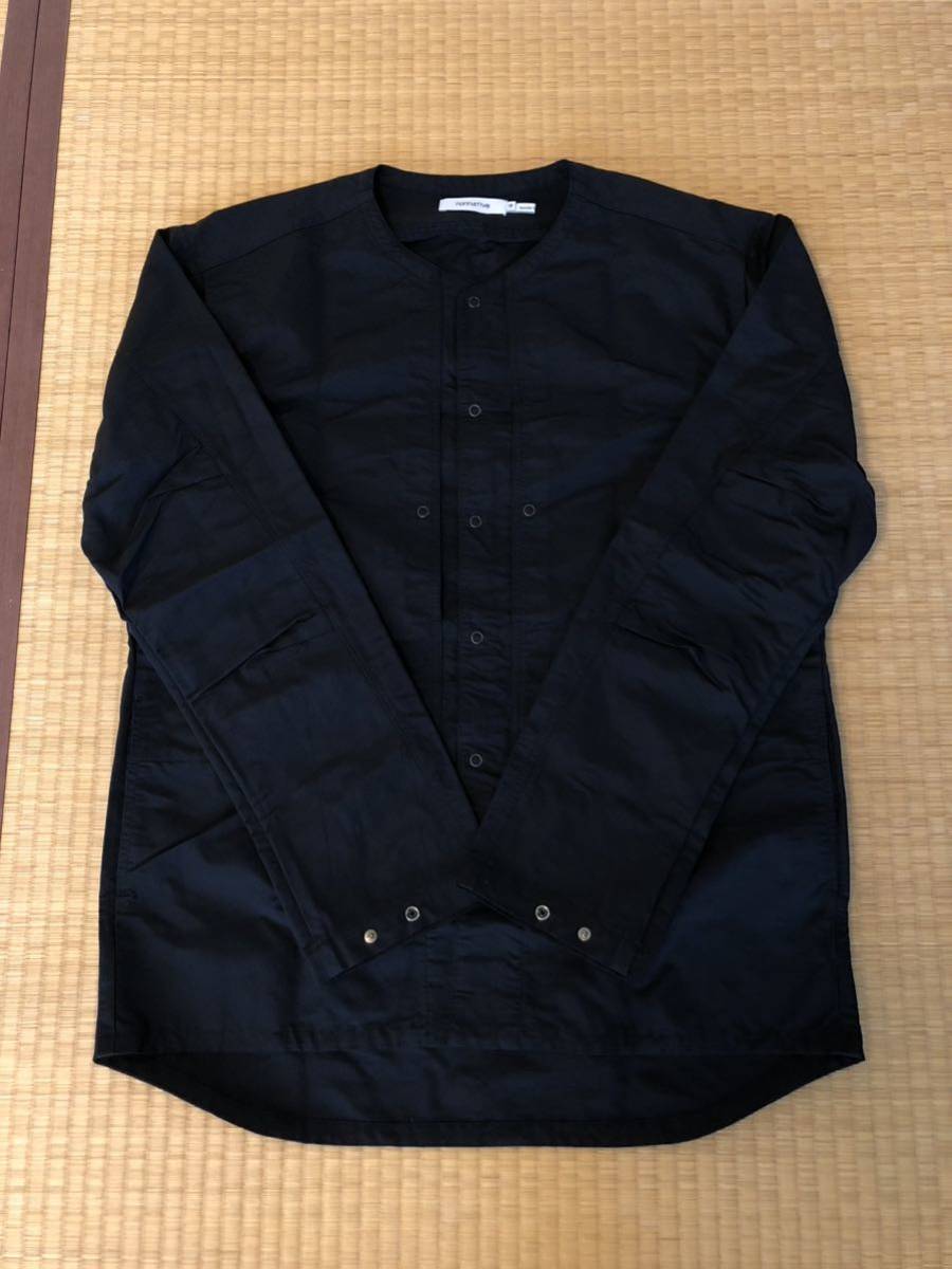 nonnative CLIMBER L/S SHIRT JACKET C/N 60/40 CLOTH CORDURA BLACK
