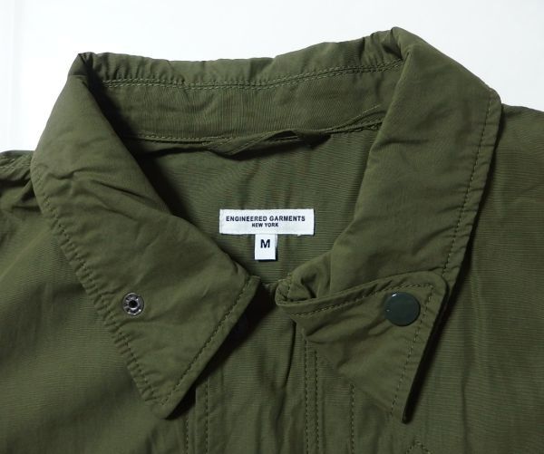 Engineered Garments エンジニアードガーメンツ Field Jacket Nyco Poplin Olive フィールド ジャケット M_画像4