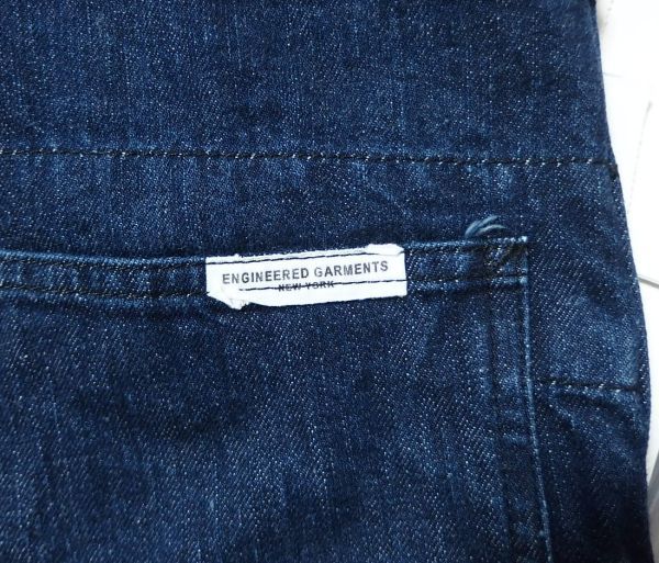 Engineered Garments エンジニアードガーメンツ BEAMS PLUS 別注 GLASSFIELD PANTS グラスフィールド デニム パンツ 28_画像6