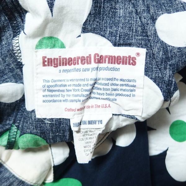 Engineered Garments エンジニアードガーメンツ Lafaytte Ankle Cut Pant Oversized Floral Print ラファイエット アンクルカット パンツM_画像5