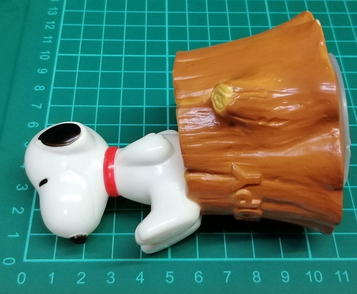 三和銀行　貯金箱　スヌーピー　切り株　切株　SNOOPY　フィギュア_画像10