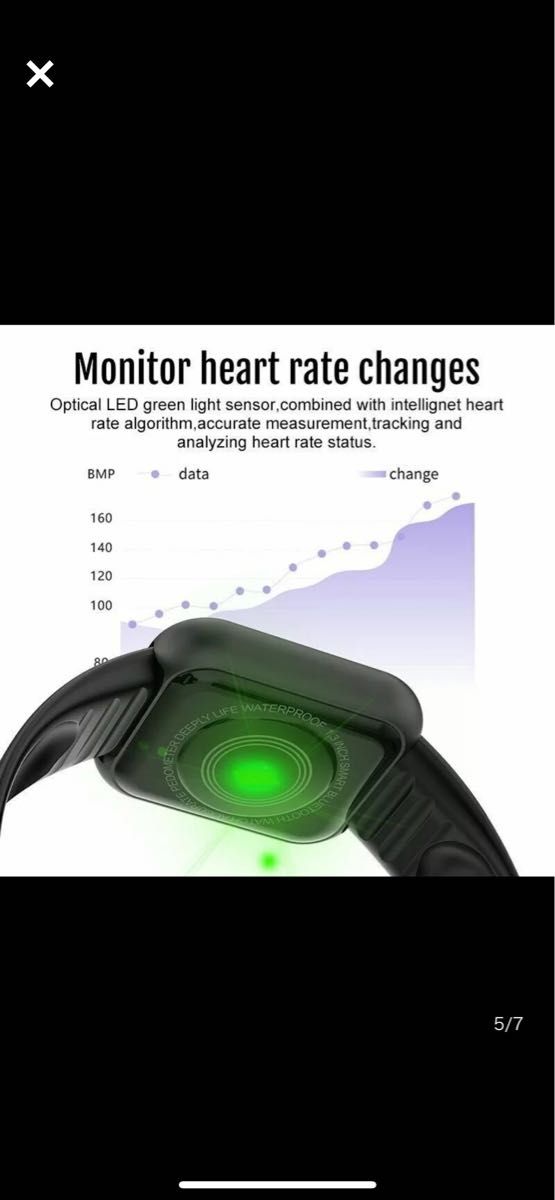 スマートウォッチ 心拍計 歩数計 活動量計 血圧計 Android IP67 スマートブレスレット 防水 最新版