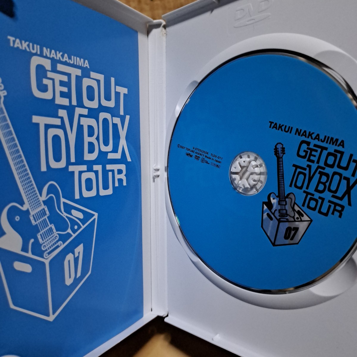 中島卓偉　TOUR 2007 GET OUT TOYBOX TOUR DVD_画像6