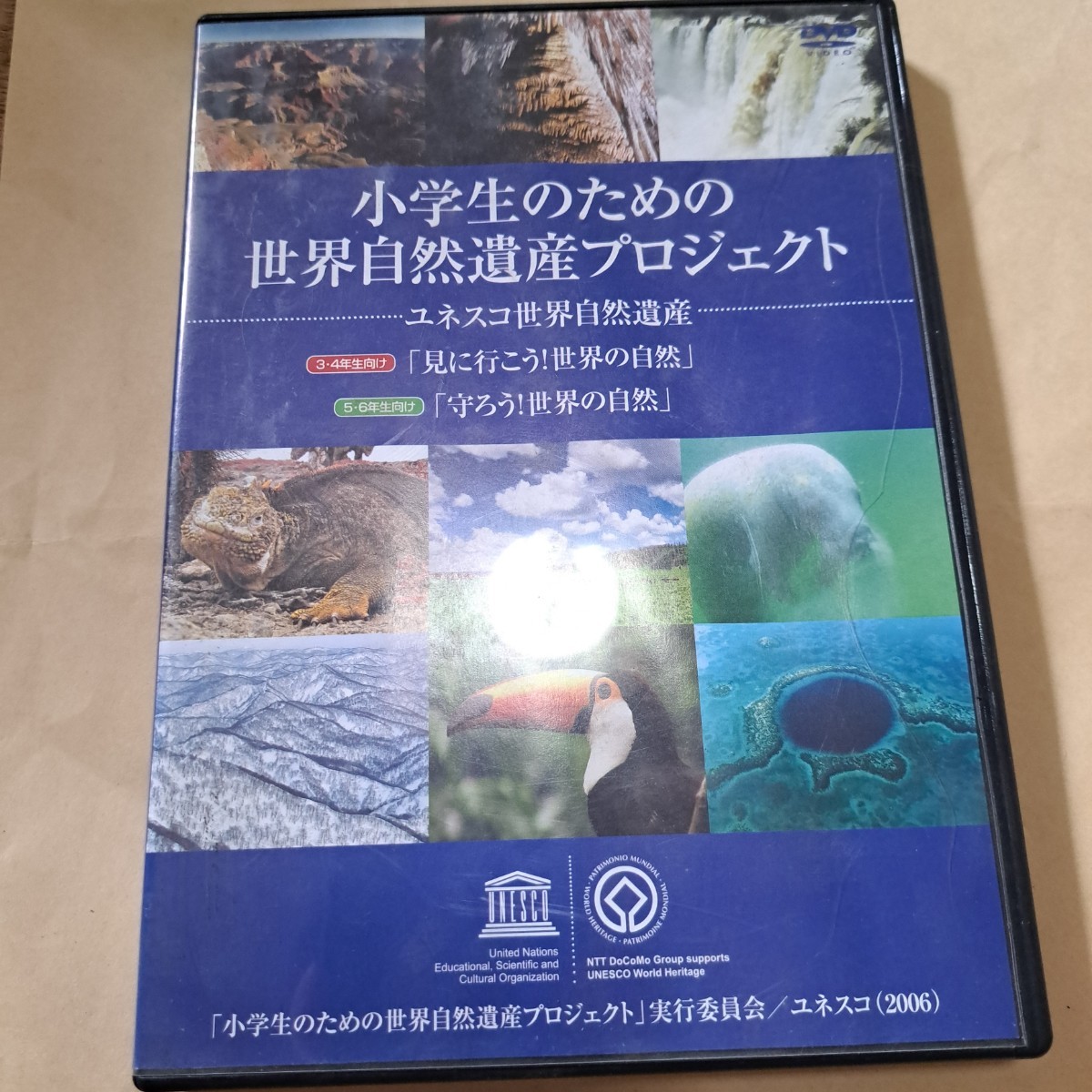 小学生のための世界自然遺産プロジェクト　DVD ディスク良好品　夏休み　宿題_画像1