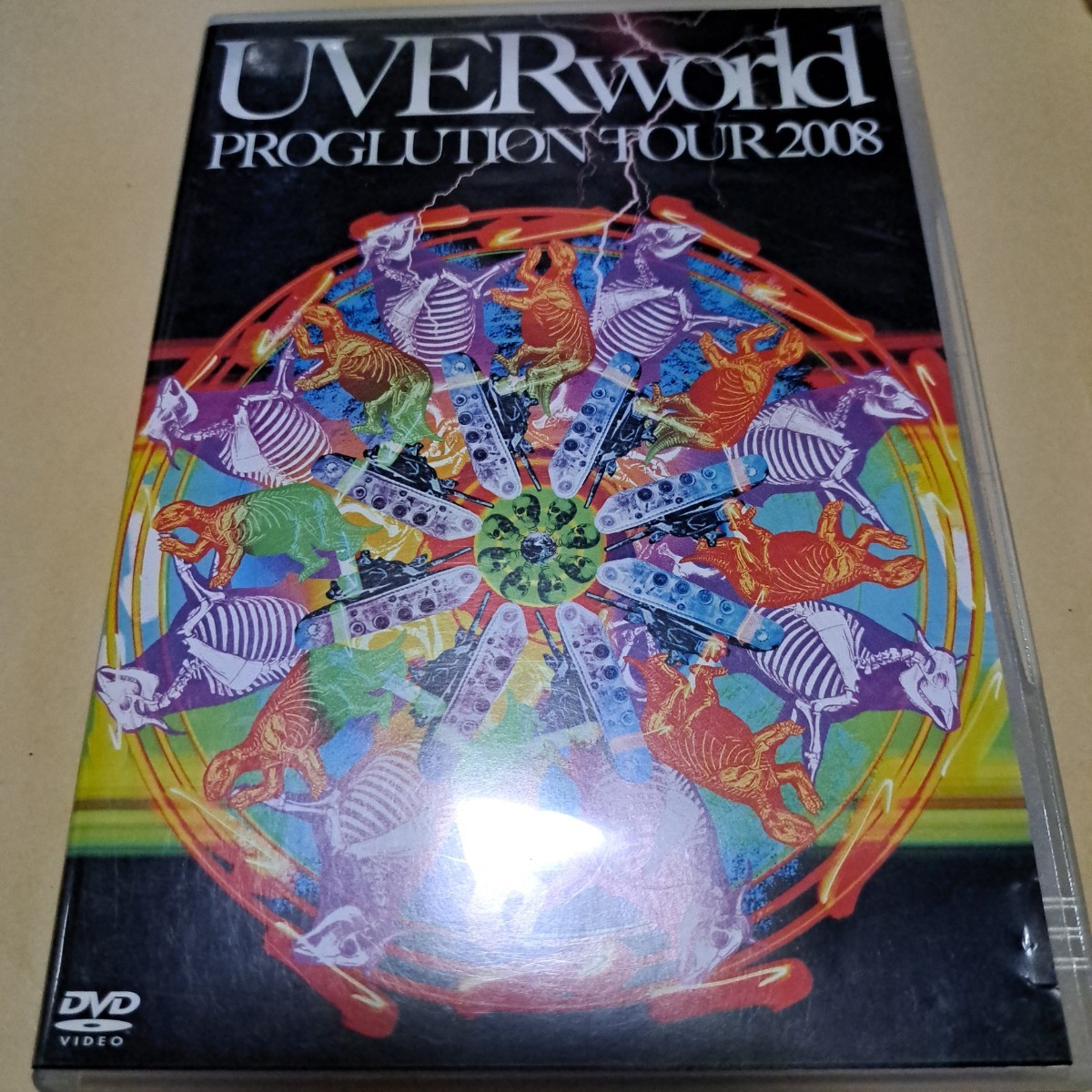 「UVERworld/PROGLUTION TOUR 2008〈初回生産限定盤〉」DVD+CD 2枚組_画像1