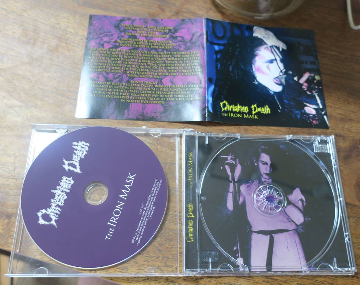 Christian Death/The Iron Mask/Skeleton Kiss(Death Mix)Rozz Williams/Eva O/Evangel/David Melford/Listo/Spectre(Love Is Dead)Time/CDの画像2