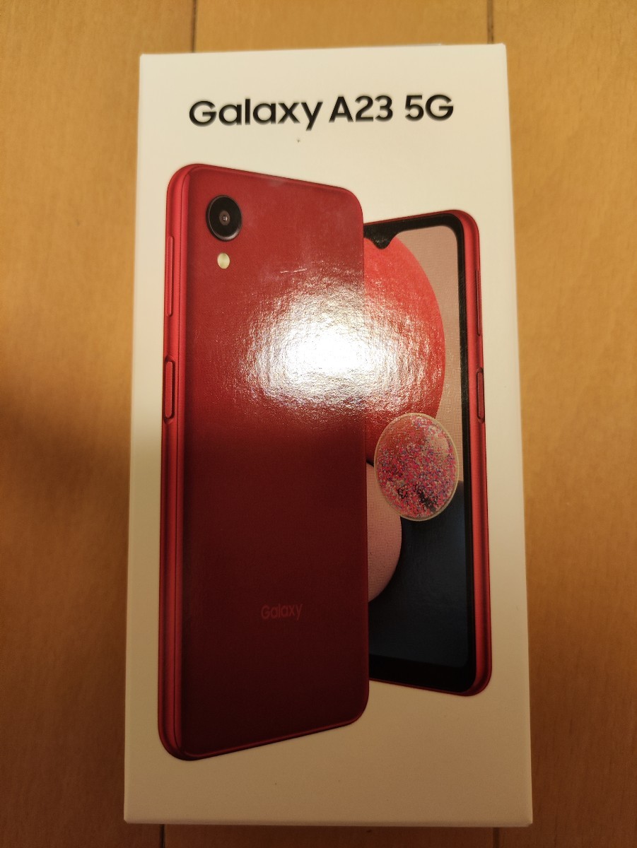 高級ブランド GALAXY a23 5g 赤 Android - volastores.com