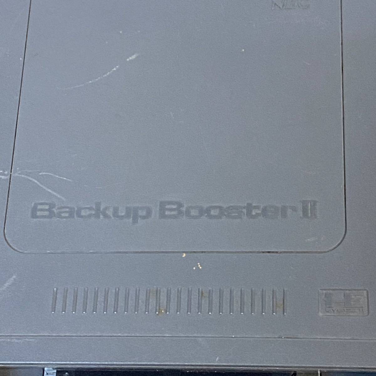 PC engine body PI-TG001 Backup Booster2 set operation not yet verification NEC