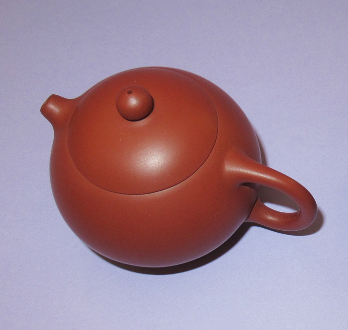 〈小貴妃〉茶壷（西施壷）（朱色・2杯）中国茶器・もっと小さくて可愛い急須【台湾・三希製】の画像2