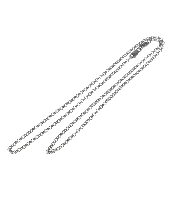 海外 正規品】 チェーン ロール 】 R18 NECKCHAIN 【 □ HEARTS CHROME