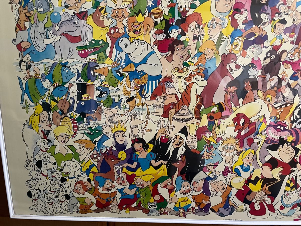 1988年　ディズニー大集合ポスター