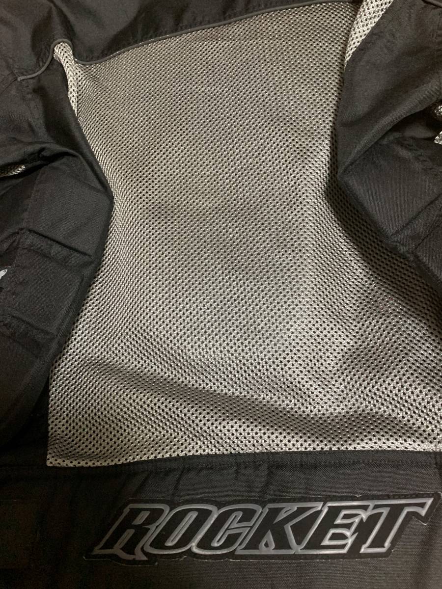 32,600円 米国 Joe Rocket ジョーロケット Velocity Jacket ジャケット 表記サイズ：XL メッシュ ライダースジャケット バイクウェア USA_画像4