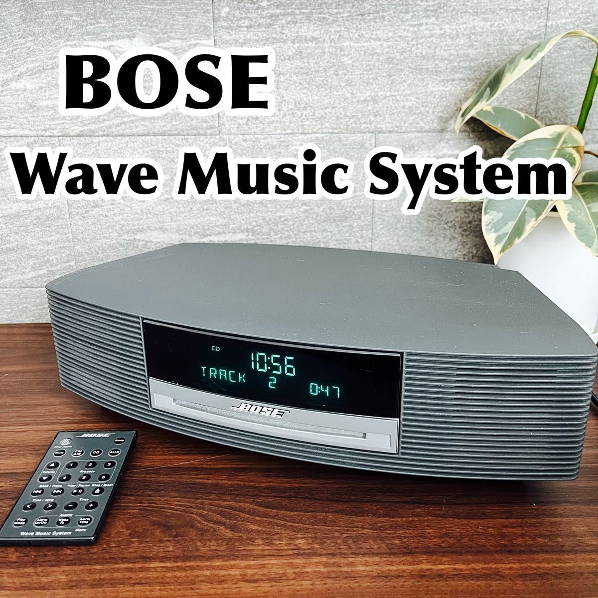 最高 BOSE ボーズ グレー ウェーブミュージックシステム AWRCCB BOSE