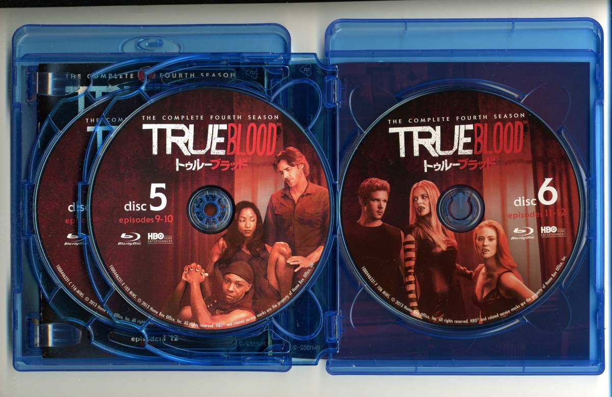 TRUE BLOOD トゥルーブラッド シーズン 4 Blu-ray コンプリート・ボックス 圧倒した力で暴れる様にはゾクゾクものです。_中身、その3です。