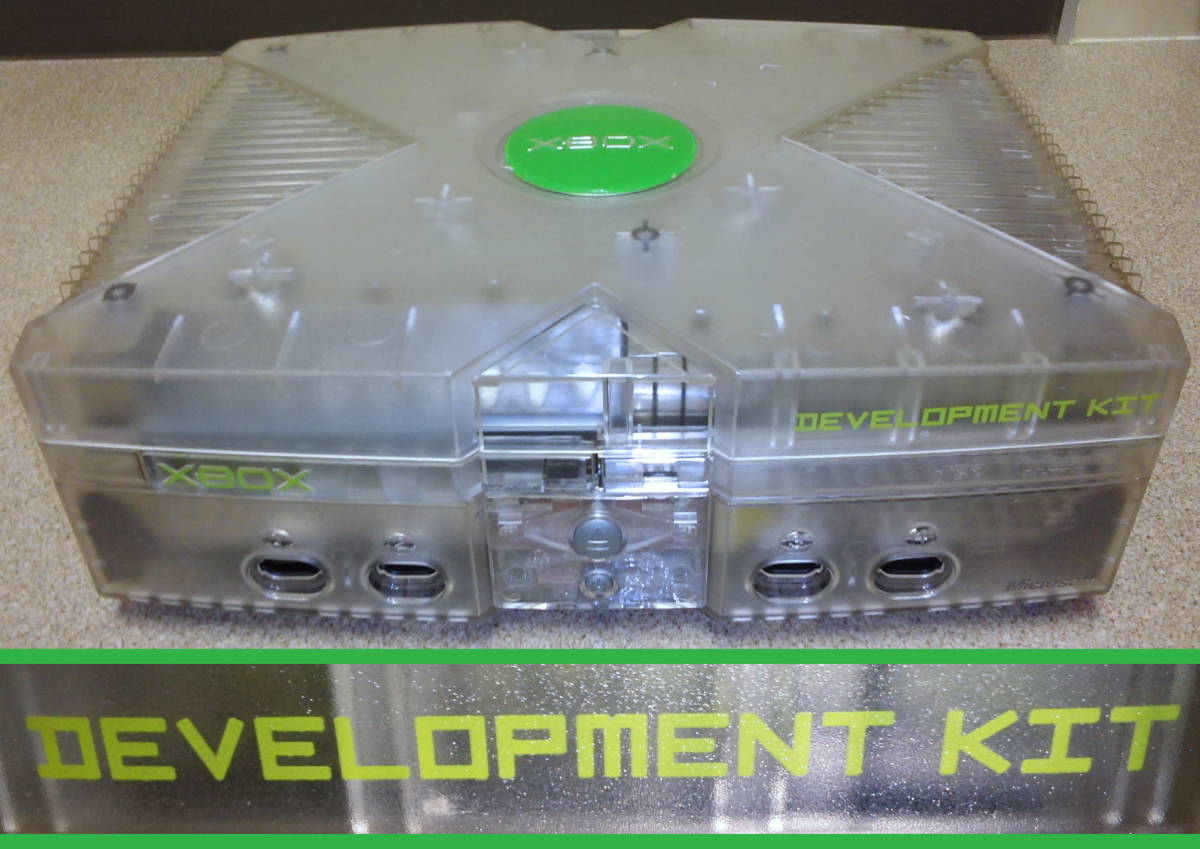  used Xbox Development Kitte back * kit XDK surprise!Xgame. development tool ga95 soft . obtaining! 128MB RAM USB SCSI 10-1