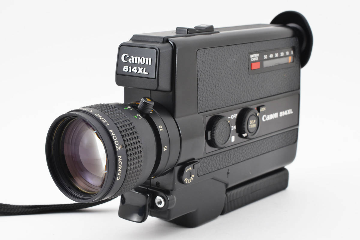 美品 動作品 Canon 514XL Super8 8mm Film Camera スーパー8 8ミリ