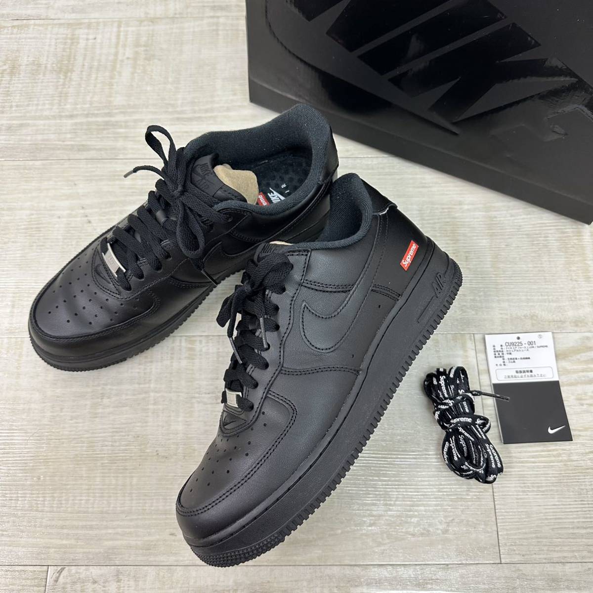 定番 極美品 Supreme x Nike Air Force 1 Low シュプリーム ナイキ