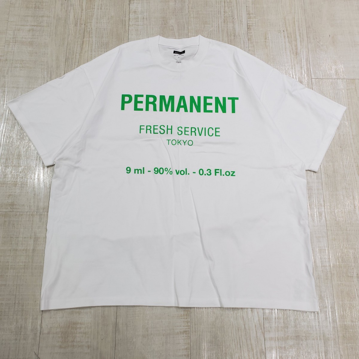 23ss Fresh Service フレッシュ サービス FS PRINTED TEE プリンテッド Tシャツ S/S T-SHIRT 半袖Tシャツ ホワイト サイズ F_画像1