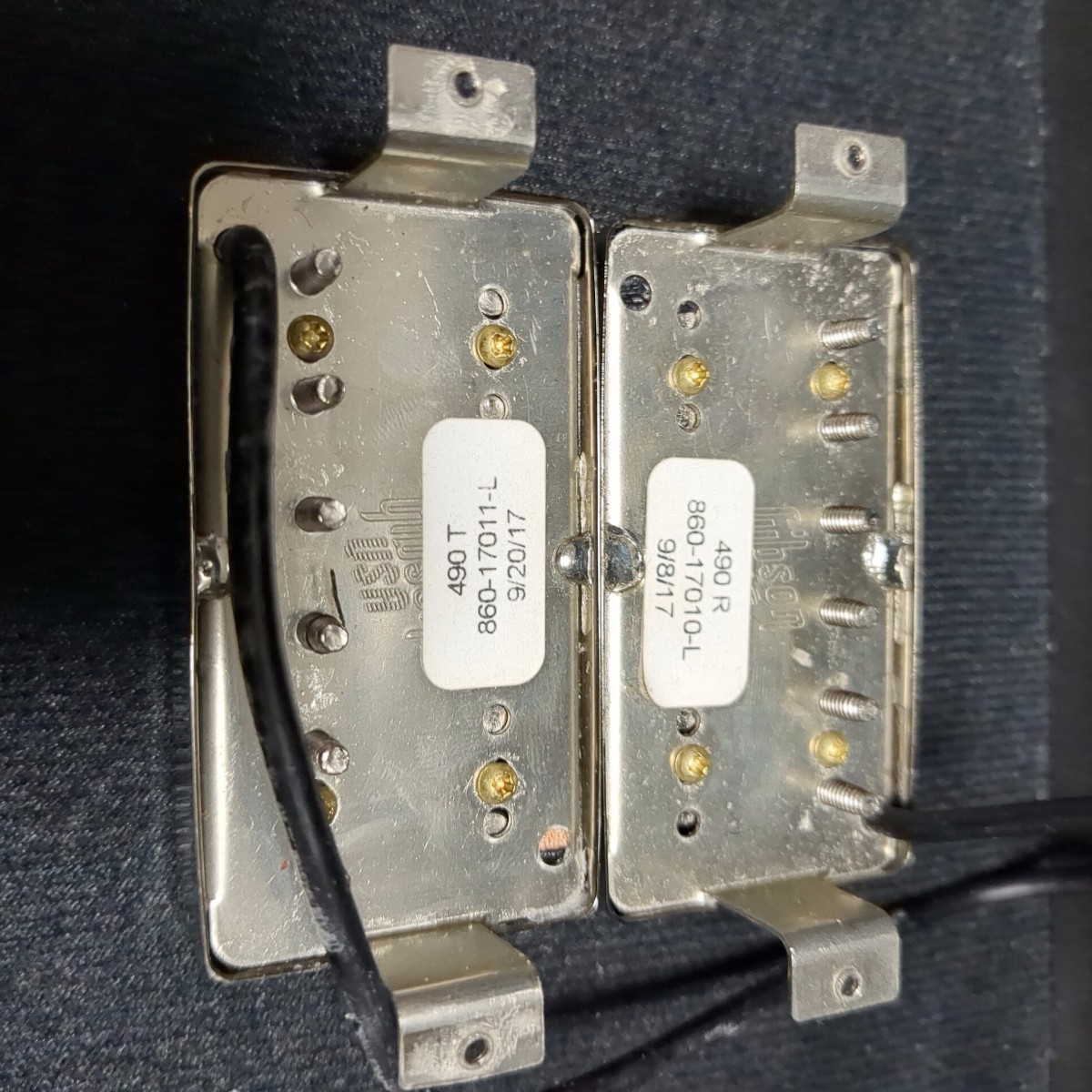 Gibson ピックアップ 490t 490r ギブソン レスポール sg ハムバッカー