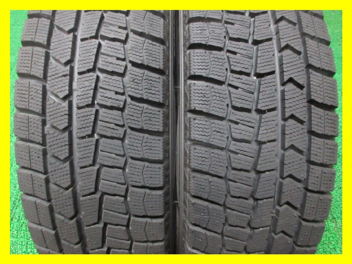 Y436【送料無料】185/60R15 ほぼ新品溝 ♪ イボ付 ♪ スタッドレス WINTERMAXX WM02 ♪ 22年製 ホイールセット 4本 激安 フィット シャトル_画像2