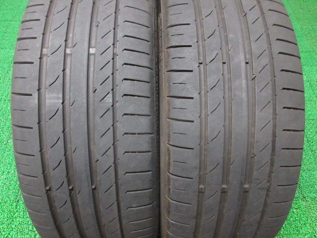 T497【送料無料 在庫処分!!】195/45R17 Continental 夏タイヤ ContiSport Contact 5 4本 激安 スイフト スポーツ アクア コンパクトカー 等_画像3