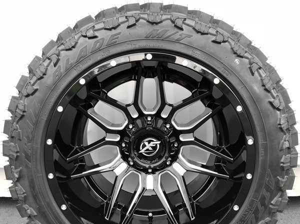 20x12J サーフ プラド タコマ XF OFFROAD XF222 20インチマッドタイヤホイール ATTURO TRAIL BLADE MT 285/50R20 33x12.50R20 35x12.50R20_画像4