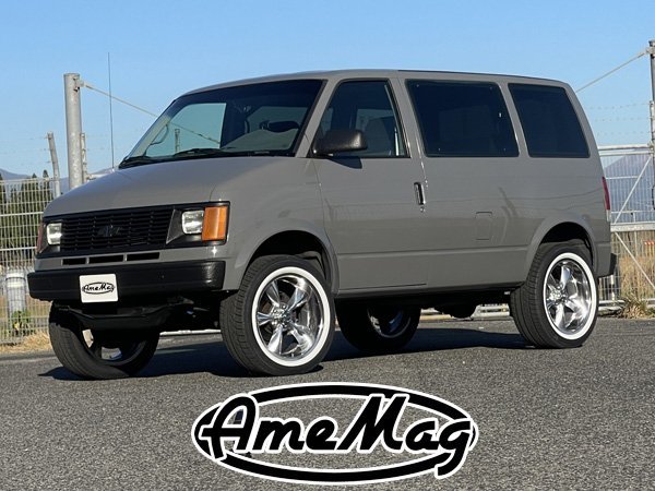 OBS C10 C1500 2WD タホ サバーバン アストロ カプリス AMEMAG AG00 20x8.5J +0 127-5穴 20インチ 新品ホイール 4本セット_画像8