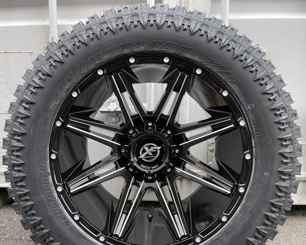 20x10J ランクル100 ランクル200 XF OFFROAD XF220 20インチタイヤホイールセット ATTURO TRAIL BLADE XT 275/55R20 285/55R20 33x12.50R20_画像3