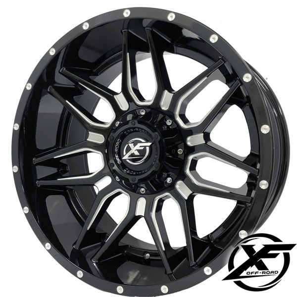 新品 スタッドレスタイヤホイール pcd139.7 135 XF OFFROAD 20x10j YOKOHAMA 275/55R20 冬タイヤ FJクルーザー 80ランクル エスカレード_画像5