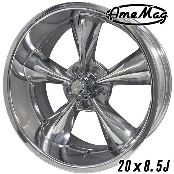 OBS C10 C1500 2WD タホ サバーバン アストロ カプリス AMEMAG AG00 20x8.5J 20x10J +0 127-5穴 20インチホイール 4本セット_画像3