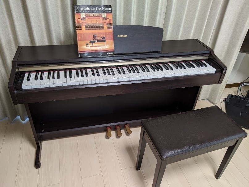 ヤフオク! - ヤマハ YAMAHA YDP-123 電子ピアノ ０３年製...