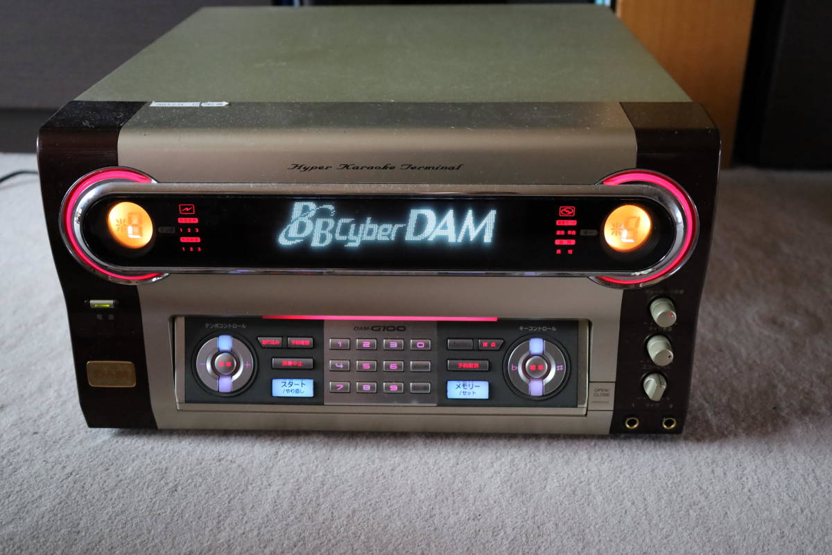 第一興商 DAM-G100 カラオケ機器 (2分待ちなし)|Yahoo!フリマ 第一興商 DAM-G100 カラオケ機器 (2分待ちなし)|Yahoo!フリマ