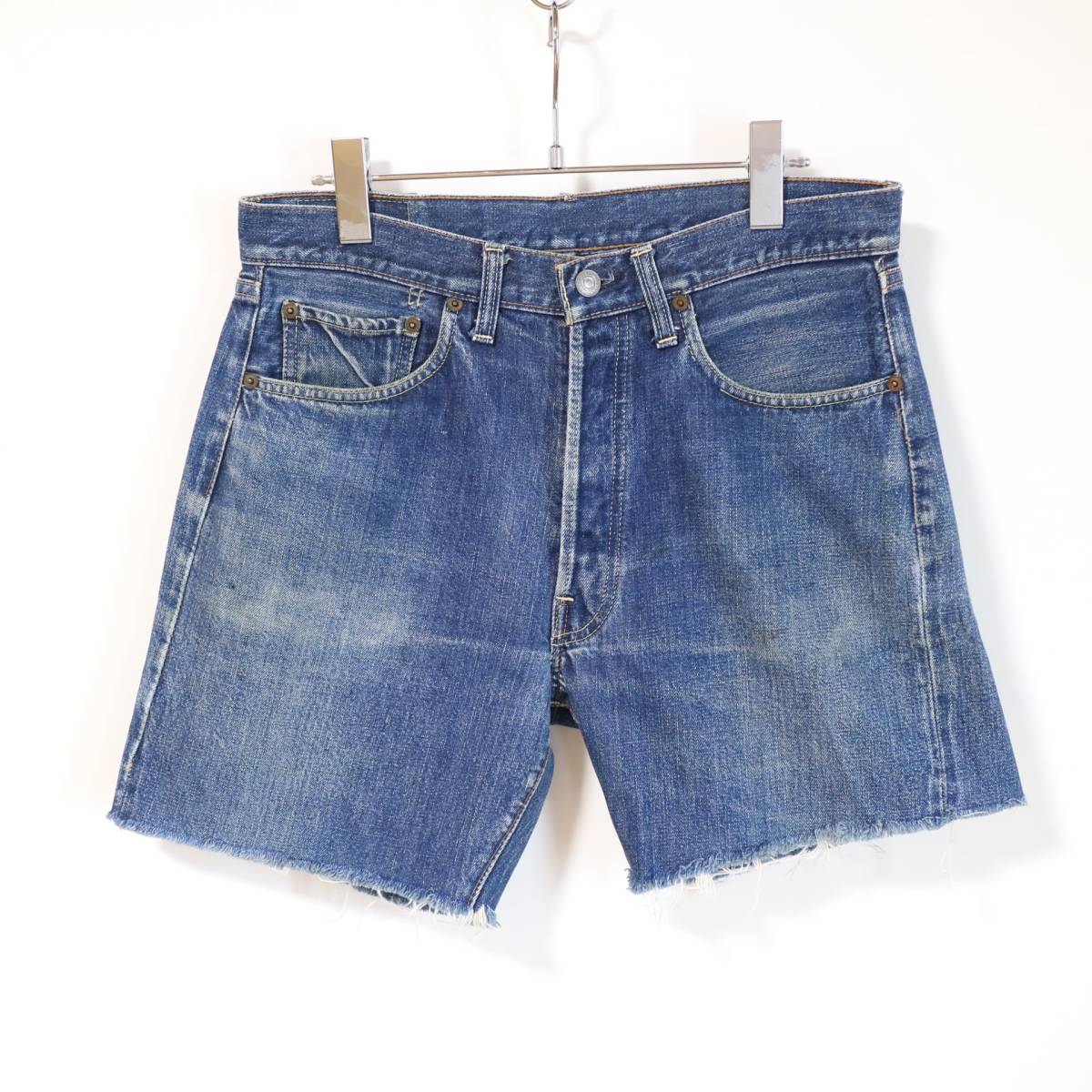 Levi's 501 / 60's Cut Off Denim Shorts / Made in USA /リーバイス/501/ビッグE/Sタイプ/ヴィンテージデニム/カットオフ/アメリカ製