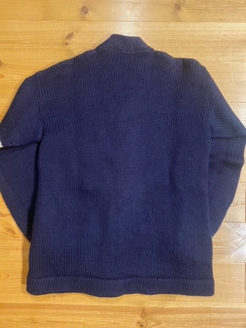 60's Unknown Vintage L/S Lowgauge Knit Cardigan/ヴィンテージ 長袖 ローゲージニットカーディガン /  USED 古着 Lettered レタード