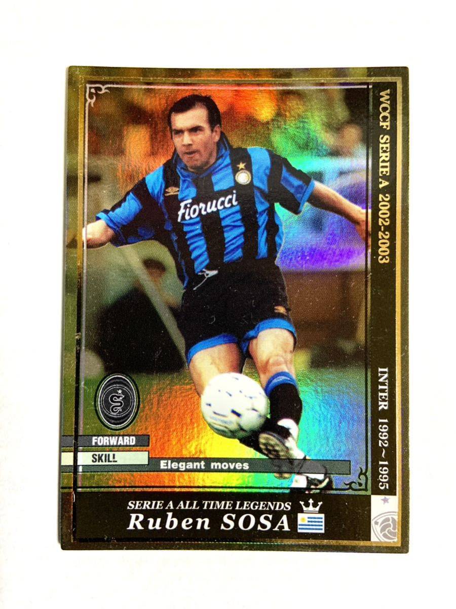 WCCF 2002-2003 ルーベン・ソサ ATLE Panini SERIE A 02-03 インテルの画像1