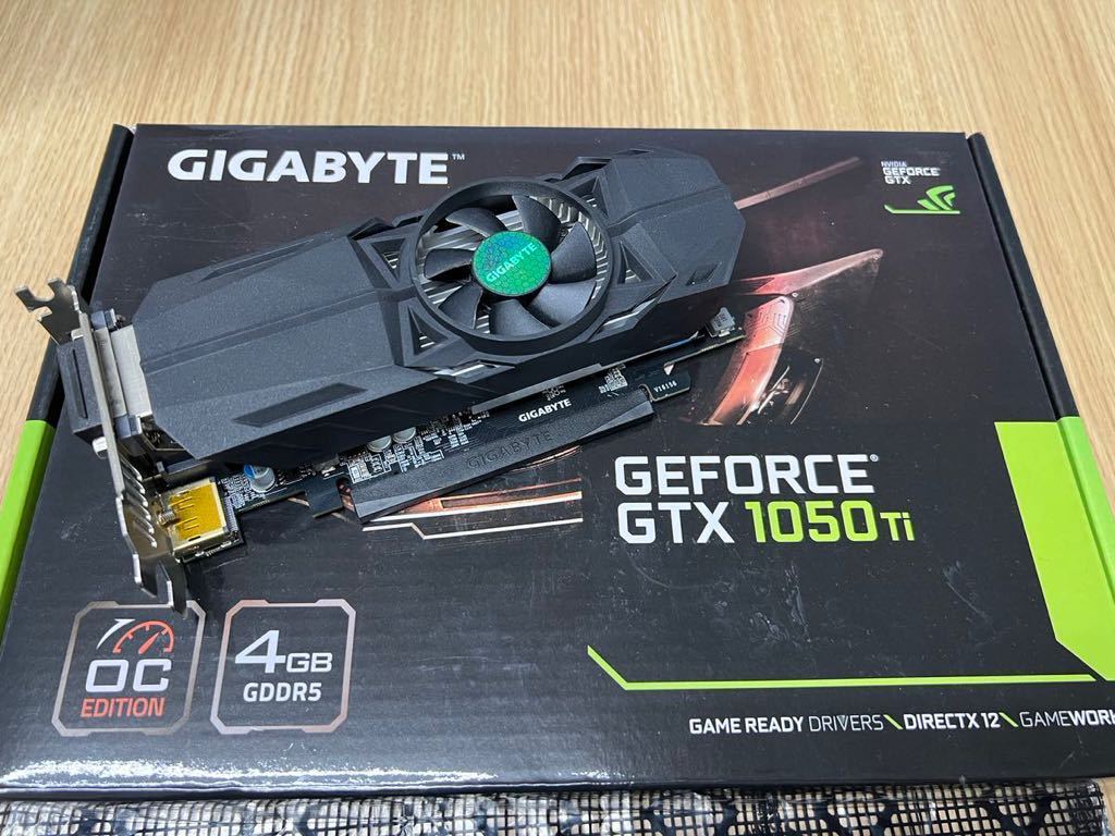 中古 動作品 送料無料】GIGABYTE GeForce GTX 1050 Ti OC Low Profile