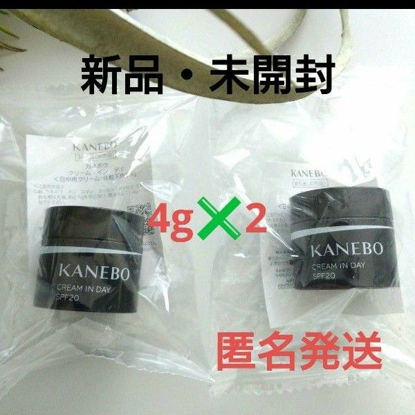 新品・未開封】Kanebo カネボウ クリームインデイ サンプルサイズ KANEBO 4g×2｜PayPayフリマ
