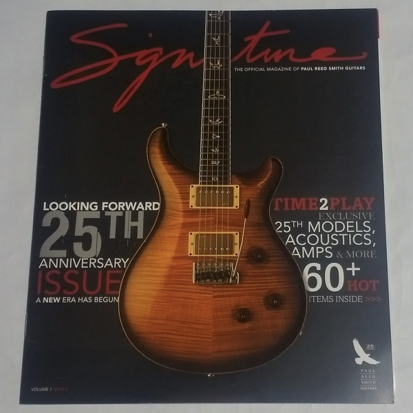 ★PRS / ポール・リード・スミス　カタログ　25th ANNIVERSARY ISSUE　海外版_画像1