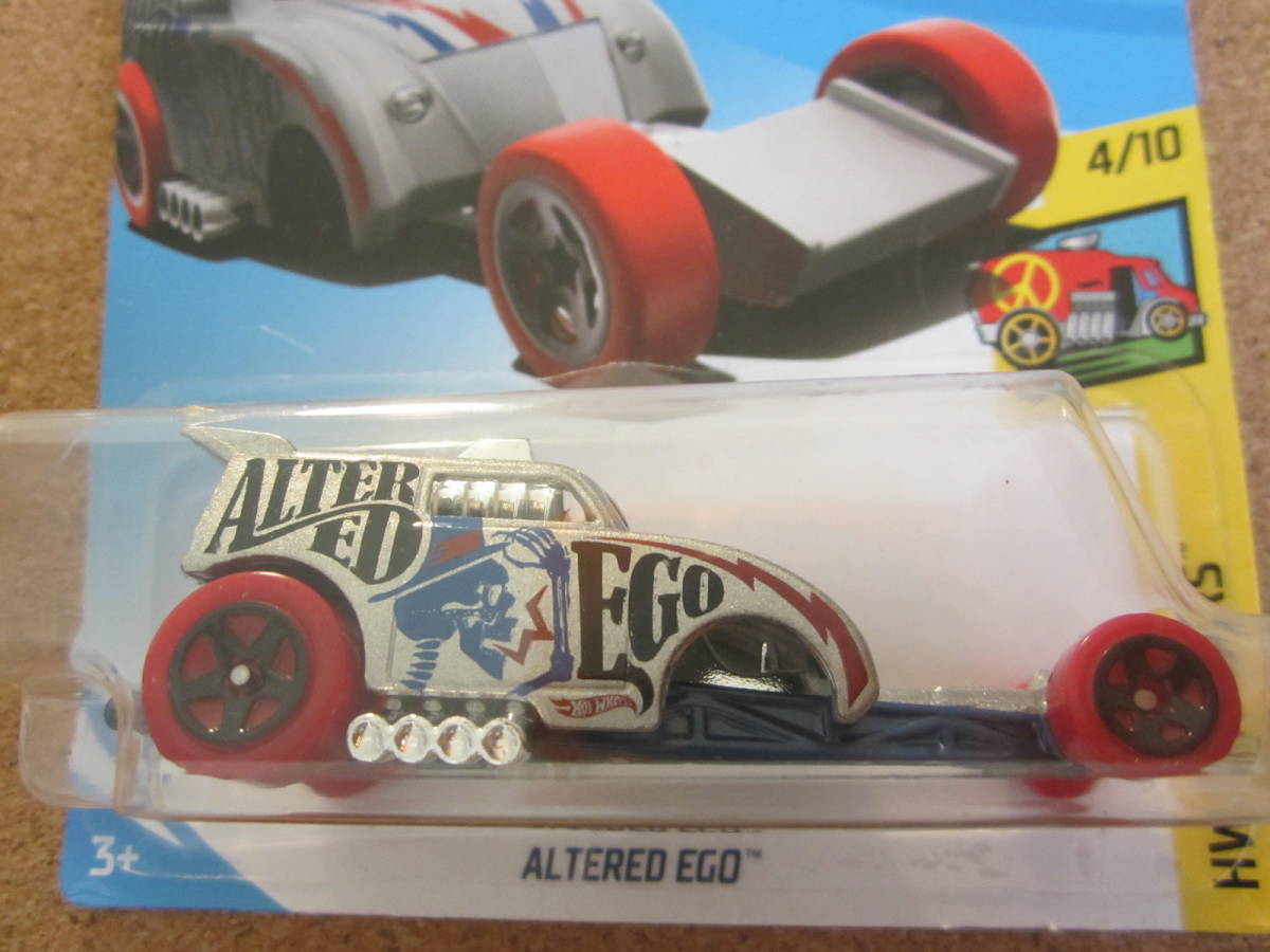 Hot Wheels ALTERED EGO HW ART CARS 4/10 アルタードエゴ ラリー ウッド ドラッグレースカー ホット ロッド_画像2