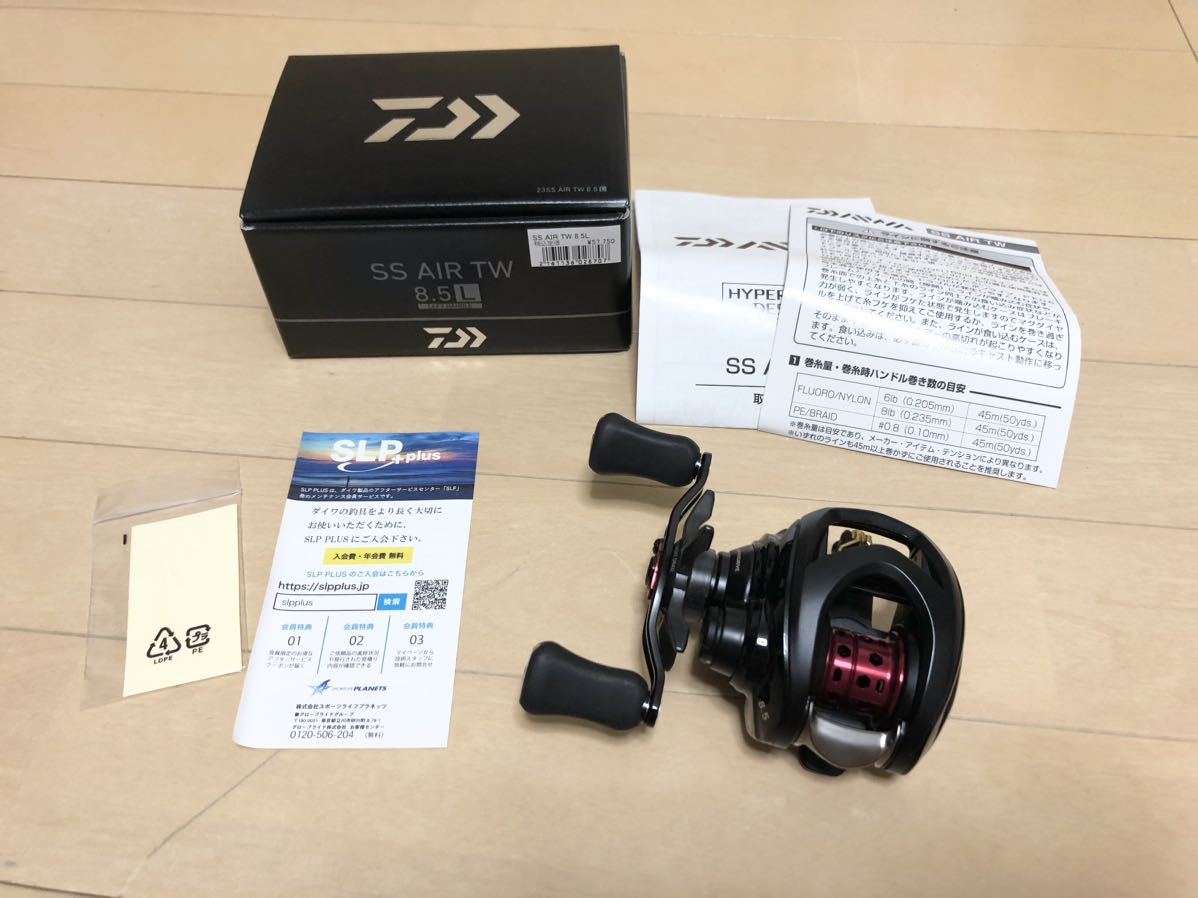 お気に入り AIR SS 23 【美品】ダイワ TW KTF DAIWA 8.5L（左ハンドル