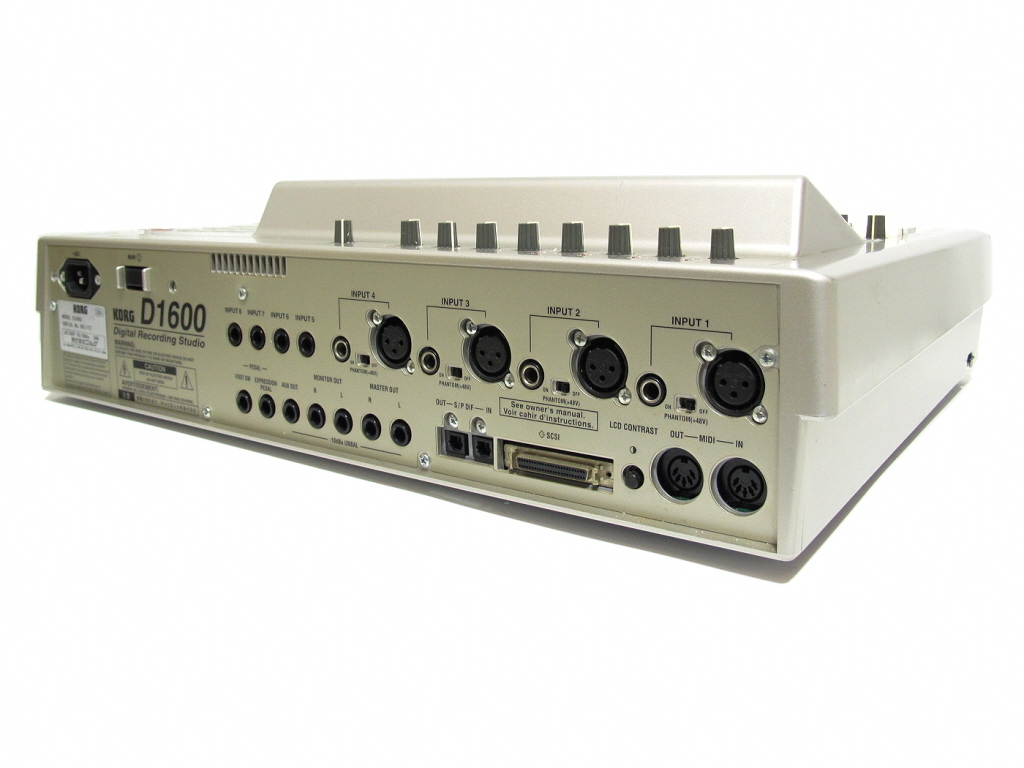 上位MTR KORG D1600 大容量140GB☆タッチパネル/CD☆本格バンド録音に