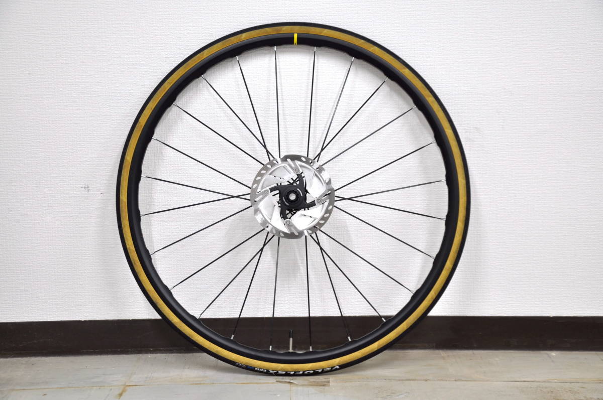 MAVIC/KSYRIUM UST DISC WHEEL SET/700c/マビック/キシリウムUST/ディスクホイール/チューブレスレディ/VELOFLEX/タイヤ付/ロード/グラベル_画像3