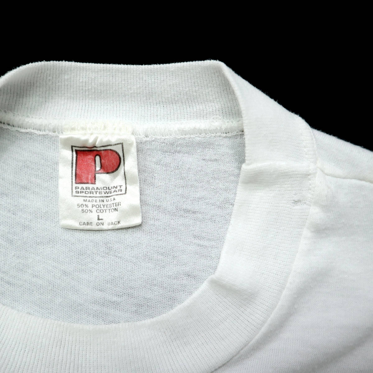 送料無料 80s ビンテージ SOONER STATE GAMES Tシャツ KODAK コダック USA製 白 古着 80年代 アメカジ メンズ L USA オクラホマシティー_画像3
