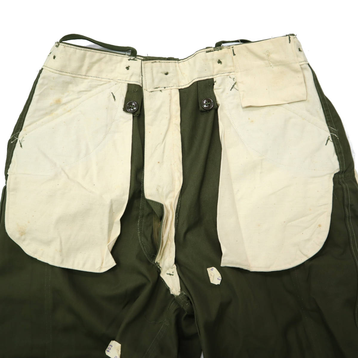  dead stock 50s Vintage US ARMY the US armed forces the first period M-51 M51 military pants cargo army bread trousers SMALL REGULAR old clothes M-1951