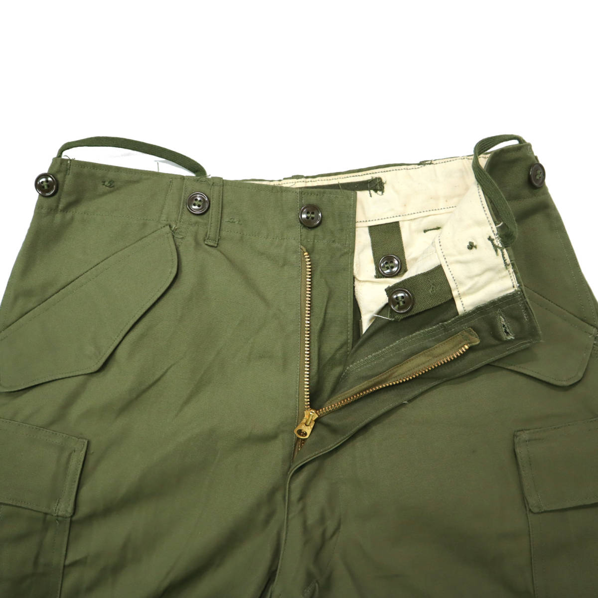  dead stock 50s Vintage US ARMY the US armed forces the first period M-51 M51 military pants cargo army bread trousers SMALL REGULAR old clothes M-1951