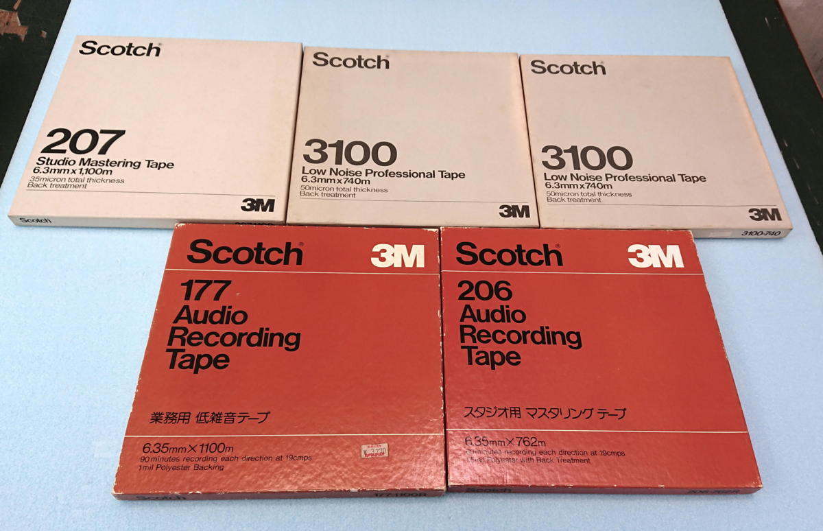 海外ブランド A&P○○○オープンリール10号メタル Soctch? 5枚 業務