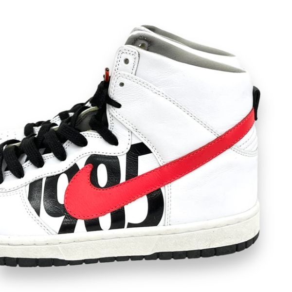 美品 NIKE ナイキ Dunk Lux x Undefeated ダンクラックス アンディフィーテッド 靴 スニーカー 27.5㎝ シューズ ハイカット_画像8