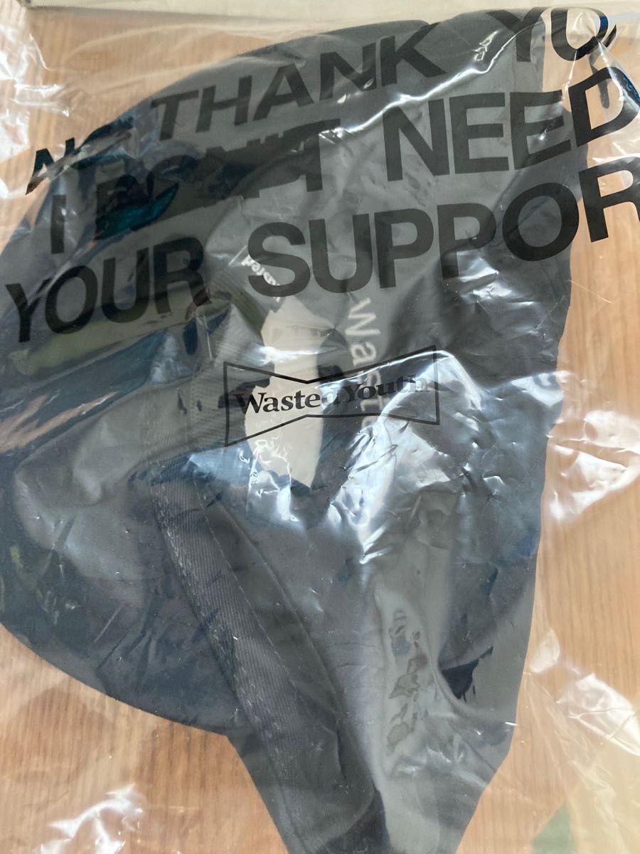 新品Wasted Youth NYLON 6 PANEL CAP BLACK|PayPayフリマ