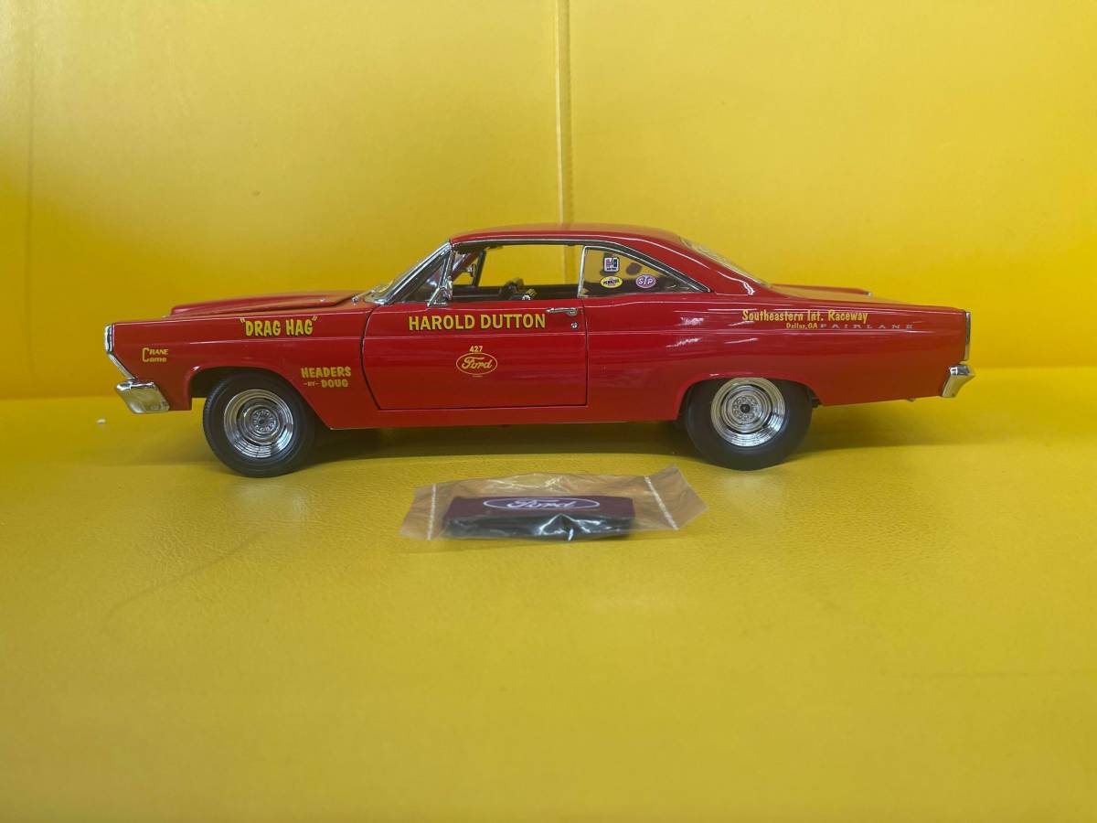 GMP 1967 Ford Fairlane 427 " DRAG HAG " Diecast cars 1:18_画像9