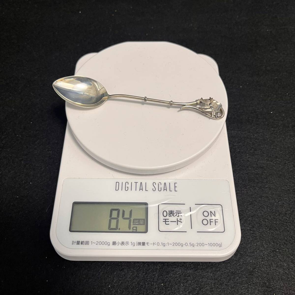 K241 尚美堂 銀製品 銀 スプーン 5本入 セット 箱入 総重量約42g 長期